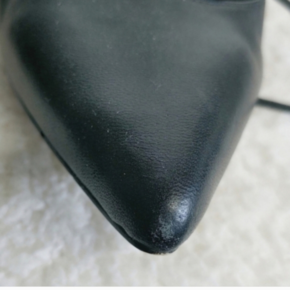 SAKS FIFTH AVENUE Cassidy Black High Heels Size 9 - Picture 8 of 9